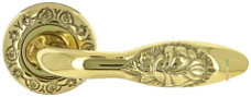 Дверная ручка на розетке "MIREL-ROSE" R04 F01 Extreza