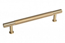 Мебельная ручка-скоба 128мм HN-B-4155-128-BSB
