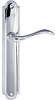 Дверная ручка на планке Extreza AGATA-PL03-F04 (AGATA 310) полированный хром