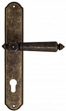 Дверная ручка на планке Castello PL02 CYL Venezia