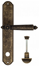 Дверная ручка на планке Castello PL02 WC-2 Venezia