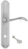Дверная ручка на планке Extreza AGATA-PL01-WC96-F05 (AGATA 310) матовый хром