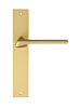 Дверная ручка на планке Extreza ERICA-PL13-F02 (ERICA 119) матовая латунь