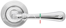 Дверная ручка Extreza "EVA" (Эва) 319 на розетке R05 полированный хром F04