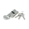 Цилиндровый механизм Extreza AS-60C-KNOB-1 30x30 мм, ключ-вертушка, матовый хром F05