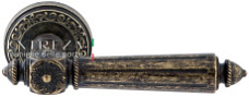 Дверная ручка на розетке "LEON" 303 R06 F23 Extreza