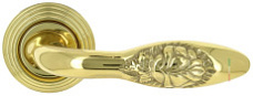 Дверная ручка на розетке "MIREL-ROSE" R05 F01 Extreza