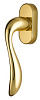 Оконная ручка Extreza FLEXA-HW-F01 (FLEXA 335) полированная латунь