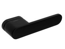 Дверная ручка Extreza Hi-Tech TESEO 139 на розетке R22 черный матовый F22