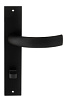Дверная ручка на планке Extreza CASCATA-PL11-WC-96-F22 (CASCATA 140) черный