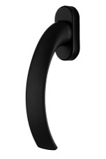 Оконная ручка Extreza CASCATA-HW-CLASSIC-F22 (CASCATA 140) черный