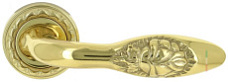 Дверная ручка на розетке "MIREL-ROSE" R02 F01 Extreza