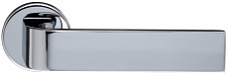 Дверная ручка на розетке Hi-tech SLIM "SOUND" 106 R12 F04 Extreza