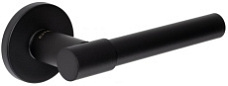 Дверная ручка на розетке Hi-tech Slim "NUVO" 125 R16 F22 Extreza